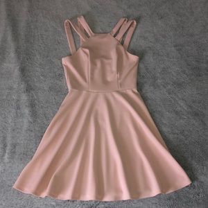 Blush pink dress
